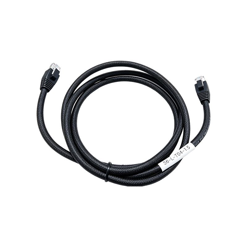 S6-L-T04-1.5 Экранированный промышленный кабель Ethernet в оплетке